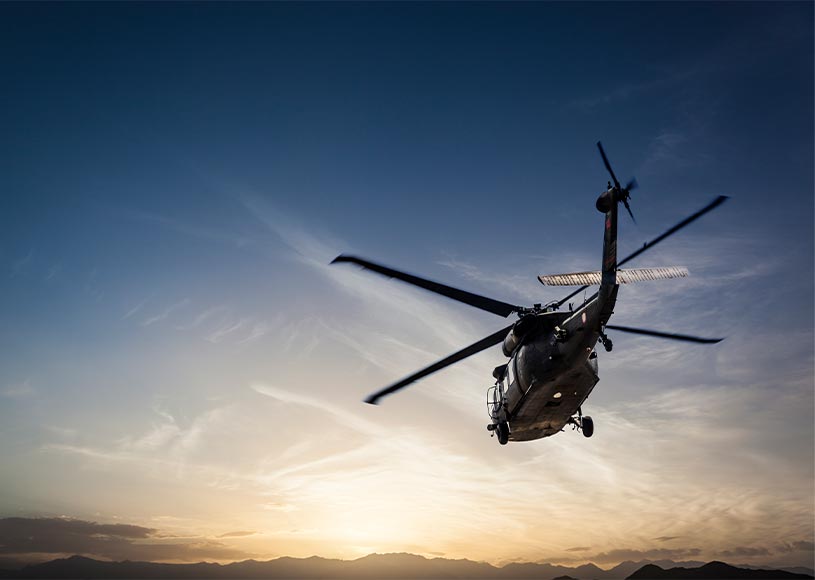 Global aerospace leader achieves robust long-distance RF link and data throughput with Triad THPR amplified MIMO tactical radio systems